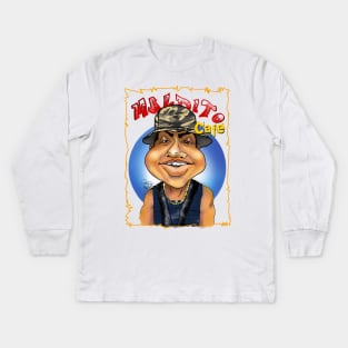 Caricatureando Kids Long Sleeve T-Shirt